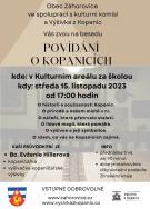 Povídání o Kopanicích